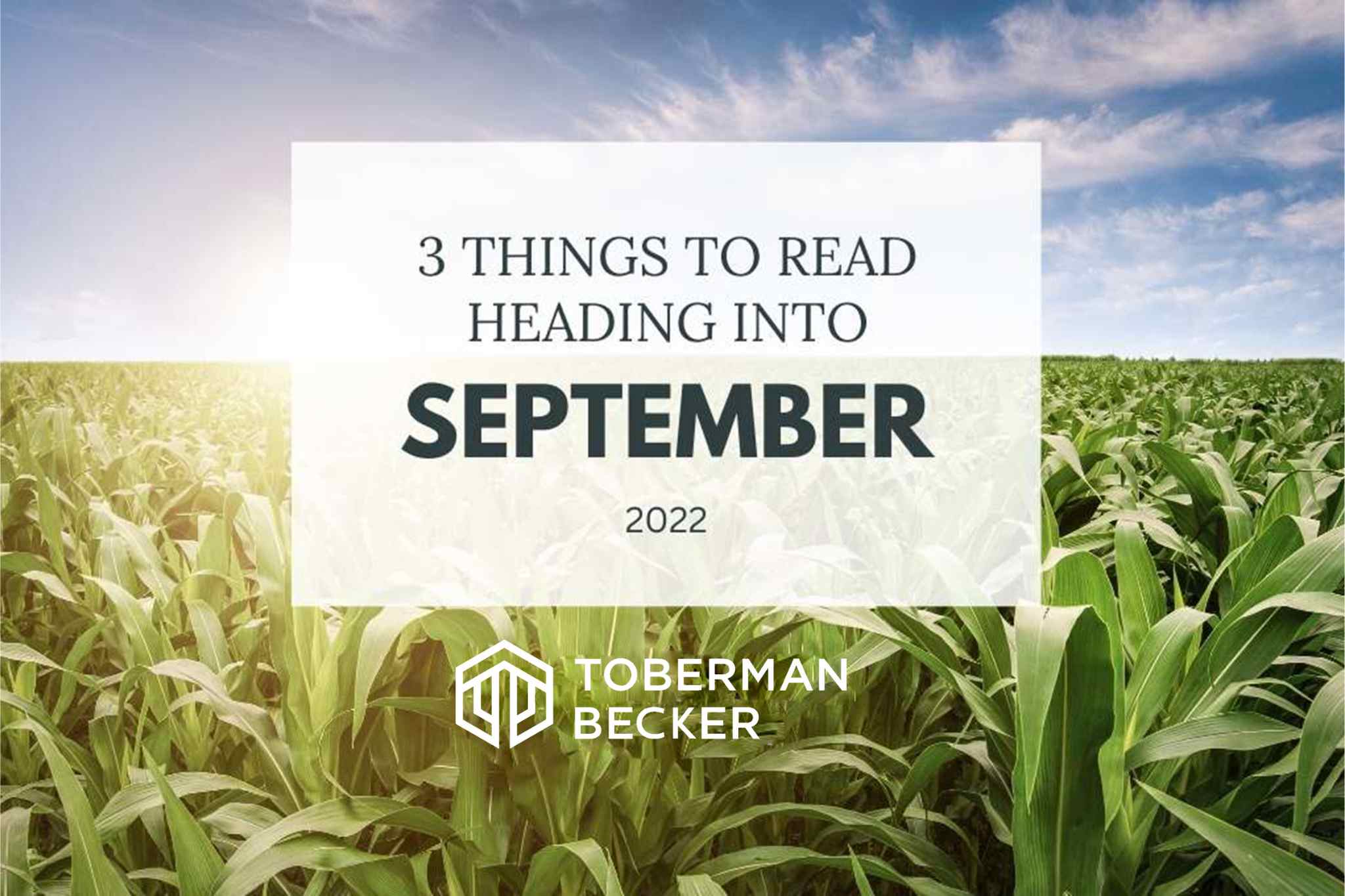 3 Things To Read Heading IntoSeptember
