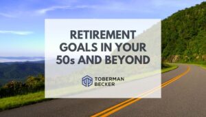 Featured image with the text overlay "Retirement Goals By Decade"