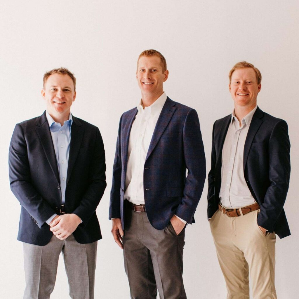St. Louis Financial Advisors Michael Becker, Craig Toberman, and Mike Holtz.