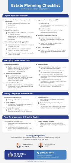 Estate Planning Checklist